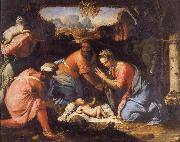 Francesco Salviati The Adoration of the Shepherds oil painting